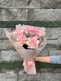 Букет из Франции с эвкалиптом 5 