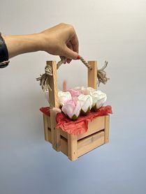 Ящичек с мыльными розами Ящичек с мыльными розами